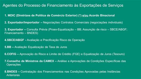 O Bndes E As Exportações De Serviços Bndes Aberto