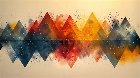 Vibrant Watercolor Swirls Dance In Mesmerizing Animation Stock Video