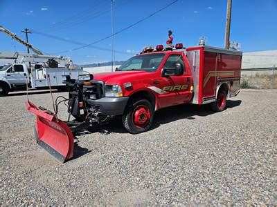 2003 Ford F-550 Fire Truck For Sale, 20,036 Miles | Salt Lake City, UT ...