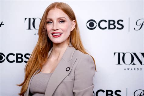 Tony Awards 2023 Nominee Jessica Chastain Wore A Completely See Through