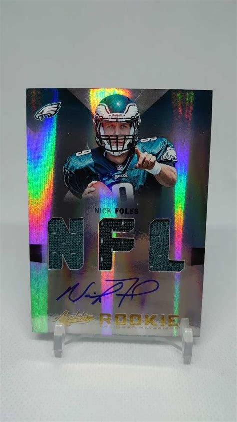 2012 Absolute Nick Foles JSY AU RC Autograph ニック フォールズ ルーキー オンカードオート