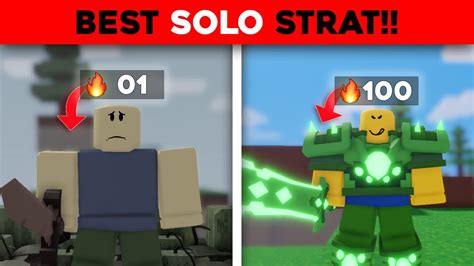 BEST SOLO STRATEGY In Roblox BedWars YouTube