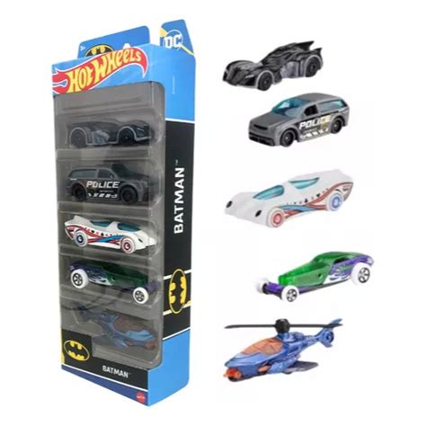 Kit Carrinhos Hot Wheels Batman Htv Shopee Brasil