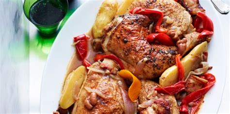 Poulet Aux Poivrons Et Pommes De Terre Facile Découvrez Les Recettes