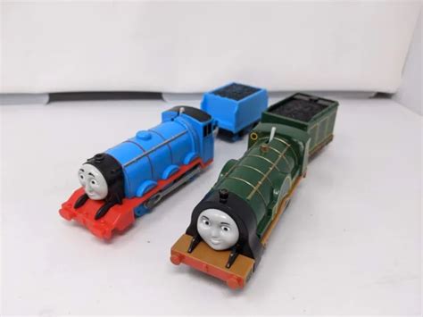 THOMAS FRIENDS Trackmaster Gordon Emily Motorized Engine Mattel Train