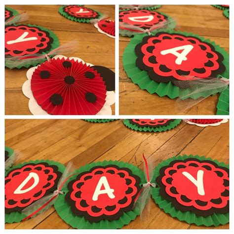 Ladybug birthday banner | Ladybug birthday, Birthday banner, Birthday