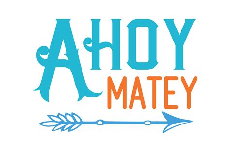 Ahoy Matey Graphic by TheLucky · Creative Fabrica