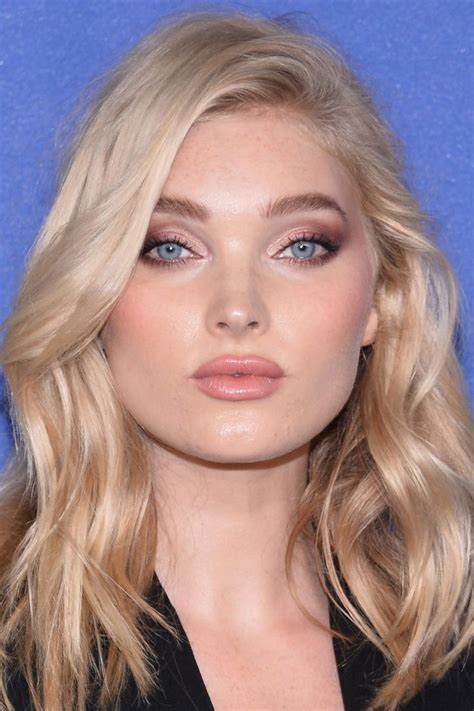 Elsa Hosk Before And After Celebrity Makeup Looks Elsa Hosk Hair