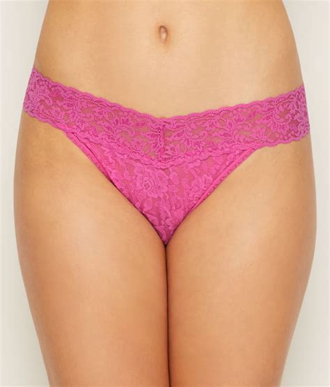 Hanky Panky Signature Lace Original Rise Thong And Reviews Bare Necessities Style 4811