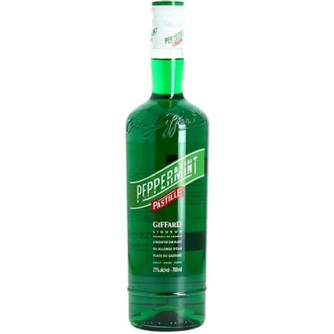 Peppermint Pastille Liqueur De Menthe Verte Giffard Cl La Cave