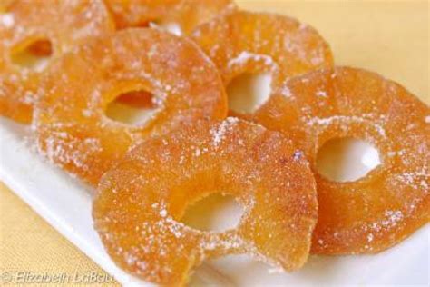 Sweet And Chewy Candied Pineapple Rings Recipe Just A Pinch Recipes