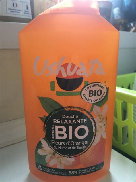 Ushua A Bio Douche Relaxante Fleurs D Oranger Du Maroc Et De Tunisie