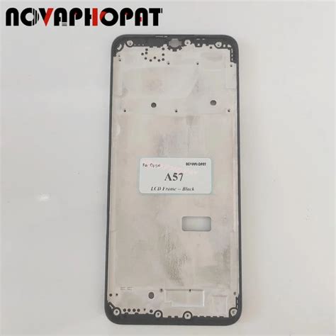 Novaphopat LCD Display Frame Front Housing Cover Chassis Bezel For Oppo