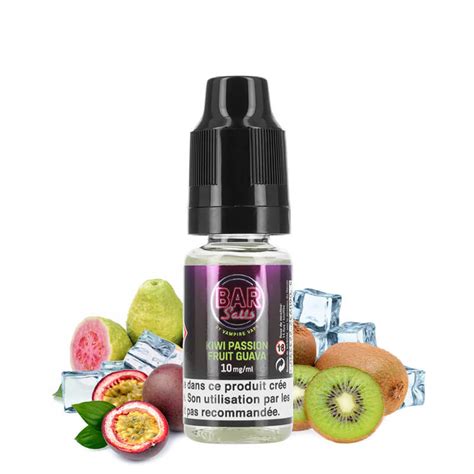 E Liquide Kiwi Passion Fruit Guava Bar Salts Par Vampire Vape A L