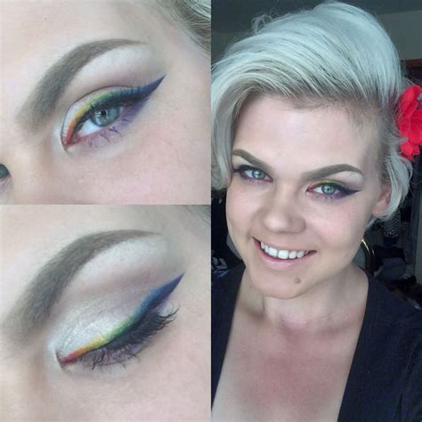 My Pridefest Makeup From Yesterday 🌈🌈🌈 R Makeupaddiction