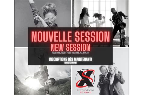 Nouvelle Session Septembre Extravadanse Studio