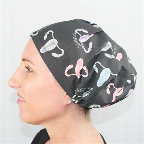 Labor And Delivery Scrub Cap Ob Gyn Scrub Cap Surgical Scrub Etsy