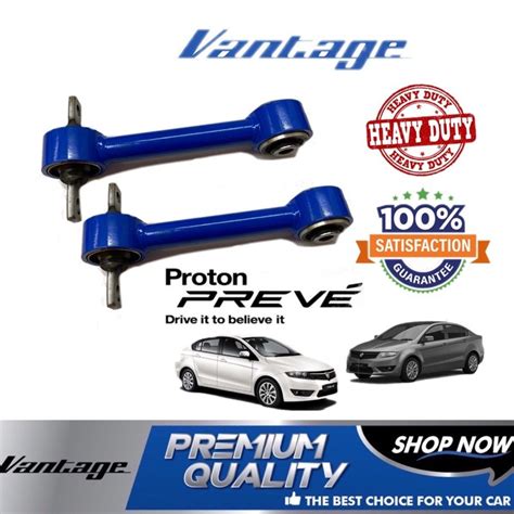 Heavy Duty Vantage Rear Upper Arm Short Proton Preve Suprima S Set