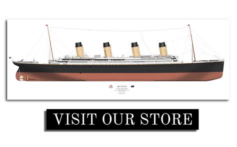 Titanic At Southampton — Oceanliner Designs And Illustration