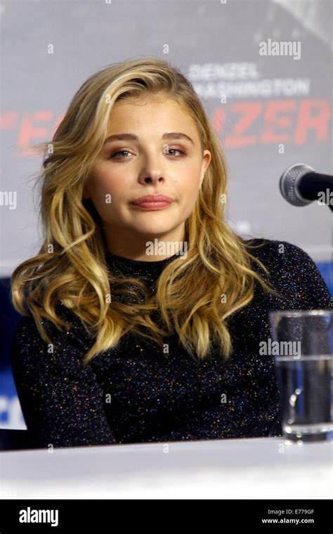 Toronto Canada 07th Sep 2014 Actress Chloe Grace Moretz Attends The