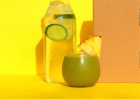 Pineapple Cucumber Ginger Lemon Detox Drink Fit And Trendy