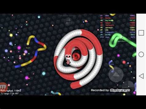 Juego Slither Io Quedo Puesto Uno YouTube