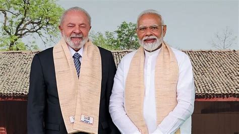 Pm Modi Hands Over G Presidency Gavel To Brazils President Today News