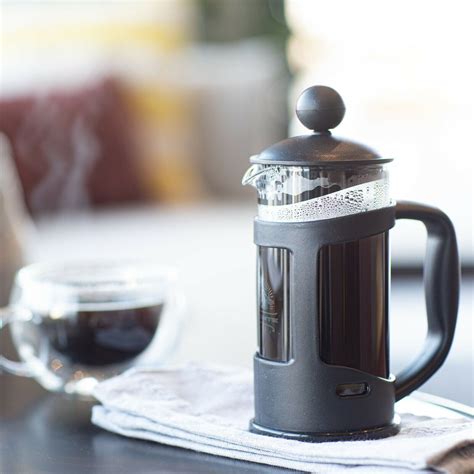 Ovente French Press Ounce Coffee Tea Maker Borosilicate Glass