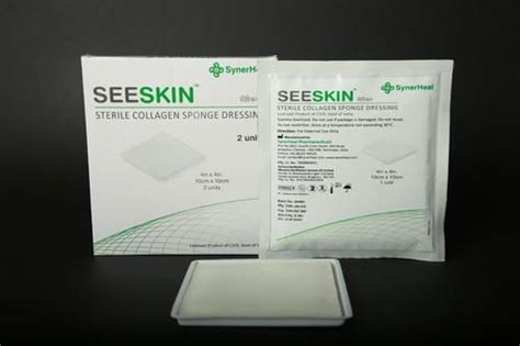 Seeskin Sterile Collagen Sponge Dressing 10cmx10cm Rs 890 Piece Id 19908103330