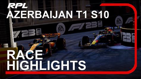 Race Highlights S10 F1 R4 Azerbaijan Grand Prix YouTube