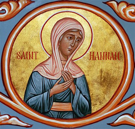 Prophetess Hannah the mother of the Prophet Samuel - Orthodox Church in America