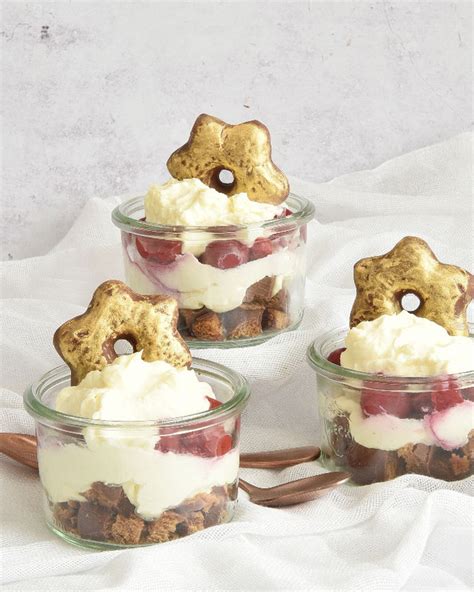 Schnelles Lebkuchen Trifle Mit Kirschen Mix Dich Gl Cklich