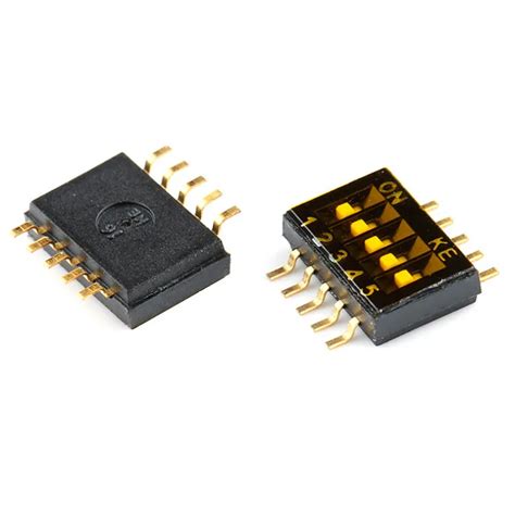 Smd Dip Switch Smd Pin Pitch P T Mm Smt Smd Dial Switch