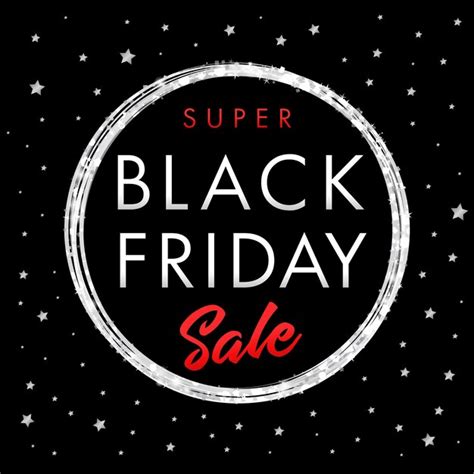 Premium Vector Black Friday Super Sale Banner Black Friday Sale