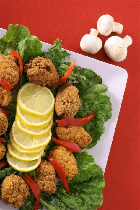 Southern Fried Appetizer Platter Vertical Stock Photo Image Of