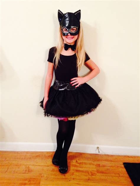 Kids cat woman costume | Cat woman costume, Diy halloween costumes for ...