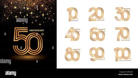 Logo Anniversaire 80 Ans Banque De Photographies Et Dimages à Haute