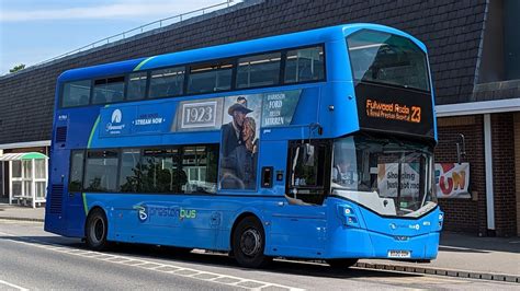 Preston Bus Wrightbus Streetdeck Daimler OM934 Voith BD20 ODH 40718