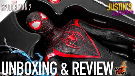 Hot Toys Spider Man Miles Morales Upgraded Suit Unboxing Review YouTube