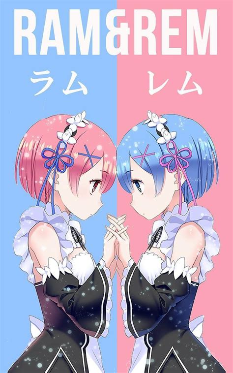 Ram And Rem Wallpapers Wallpaper Cave