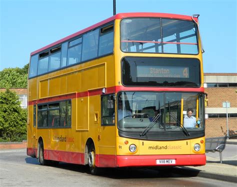 Midland Classic Dennis Trident Alx V Mev Bus Double