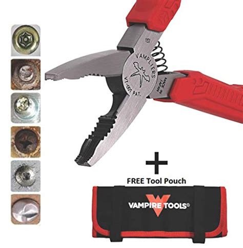 VAMPLIERS World S Best Pliers 6 25 VT 001 Screw Extraction Pliers For