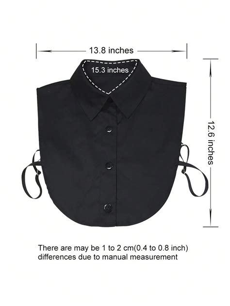 Pcs Fake Collar Detachable Dickey Collar Blouse Half Shirts Peter Pan