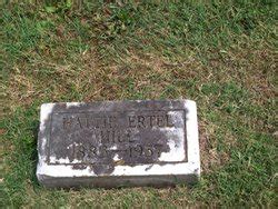 Hattie Brothers Ertel Hill Memorial Find A Grave