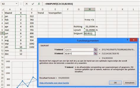 Tips Voor Excel Functie Snijpunt