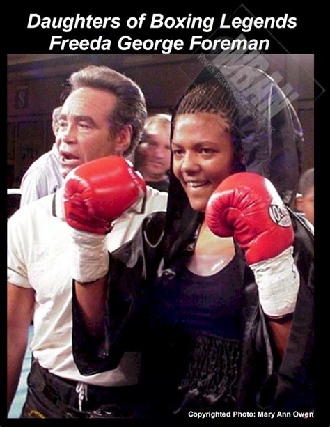 Daughters Of Boxing Legends Freeda George Foreman Historical Database