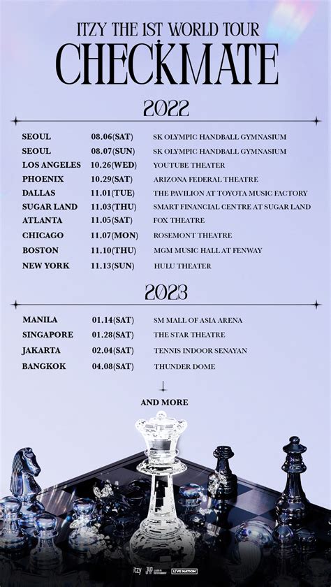 ITZY Is Bringing The Checkmate World Tour To Manila In January