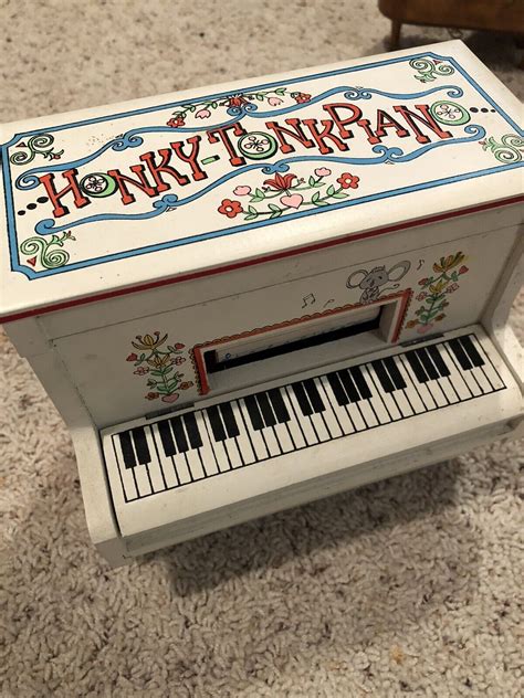 Vintage Retro Honky Tonk Piano Jewelrybox Music Music Music Music Ebay