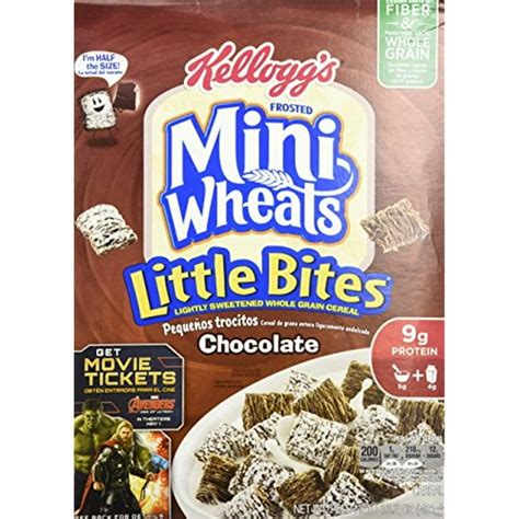 Kelloggs Frosted Mini Wheats Little Bites Chocolate Cold