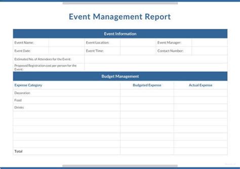 Monthly Management Report Templates Pdf Doc Excel Free